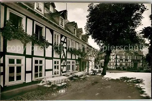 AK / Ansichtskarte Oberkirchen Sauerland Gasthof Schuette Kat. Schmallenberg