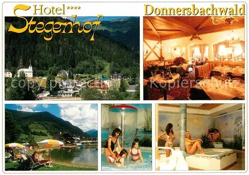 AK / Ansichtskarte Donnersbachwald Hotel Stegerhof Kat. Donnersbachwald