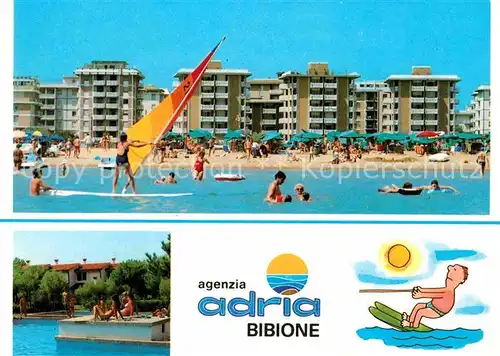 AK / Ansichtskarte Bibione Agenzia Adria Hotel Strand