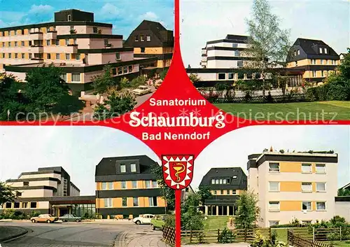 AK / Ansichtskarte Bad Nenndorf Sanatorium Schaumburg Kat. Bad Nenndorf