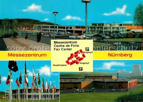 AK / Ansichtskarte Nuernberg Messezentrum Kat. Nuernberg