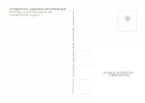 AK / Ansichtskarte Verden Aller Ev Jugendhof Sachsenhain Kat. Verden (Aller)