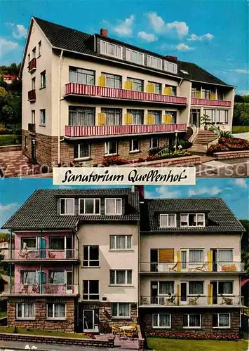 AK / Ansichtskarte Bad Orb Sanatorium Quellenhof Kat. Bad Orb