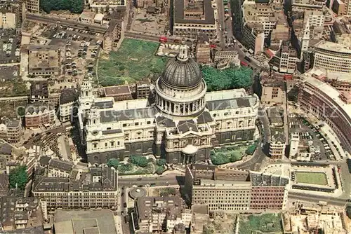AK / Ansichtskarte London St Pauls Cathedral Fliegeraufnahme Kat. City of London