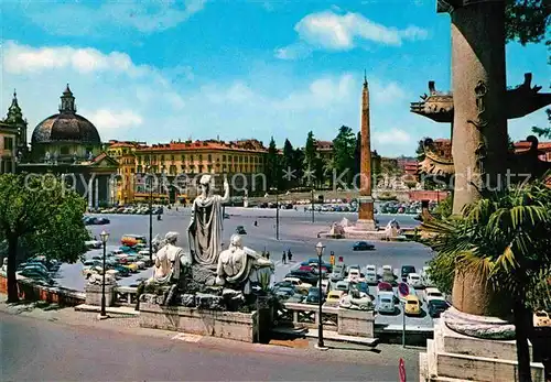 AK / Ansichtskarte Roma Rom Piazza del Popolo Kat. 