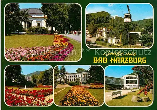 AK / Ansichtskarte Bad Harzburg Kuranlagen Seilbahn Thermalbad Kat. Bad Harzburg