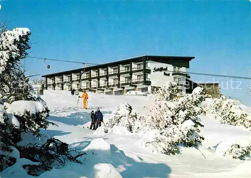 AK / Ansichtskarte Schliffkopf Berggasthof Schliffkopfenhotel Skilift Winterpanorama Kat. Baden Baden