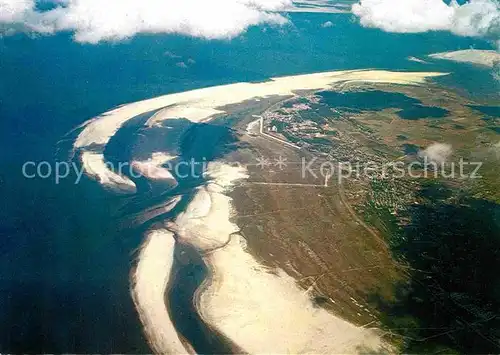 AK / Ansichtskarte St Peter Ording Nordseeheilbad Schwefelbad Luftaufnahme aus ca. 3000 m Hoehe Kat. Sankt Peter Ording