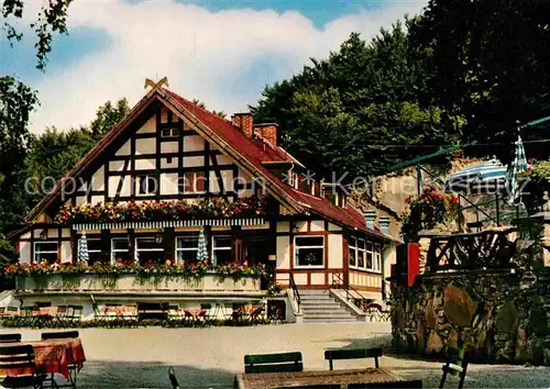 AK / Ansichtskarte Koenigstein Taunus Cafe Restaurant Fachwerkhaus Kat. Koenigstein im Taunus