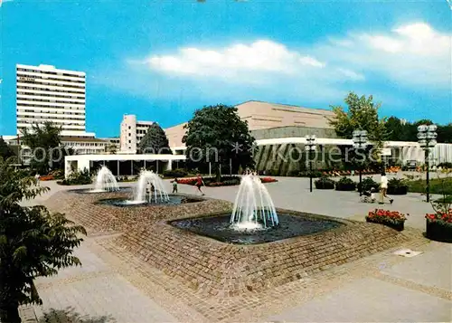 AK / Ansichtskarte Heilbronn Neckar Festhalle Harmonie Wasserspiele Kat. Heilbronn