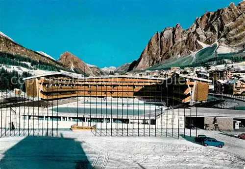 AK / Ansichtskarte Cortina d Ampezzo Stadio Olimpico del Ghiaccio Olympisches Eisstadion Dolomiten Kat. Cortina d Ampezzo