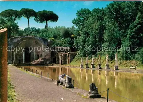 AK / Ansichtskarte Rom Roma Villa Adriana Canopus und Serapis Heiligtum Kat. 