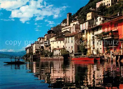 AK / Ansichtskarte Gandria Lago di Lugano Teilansicht Kat. Gandria