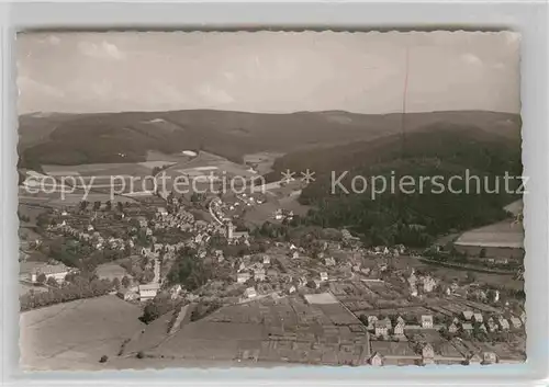 AK / Ansichtskarte Schmallenberg Hochsauerland Friedeburg Luftaufnahme