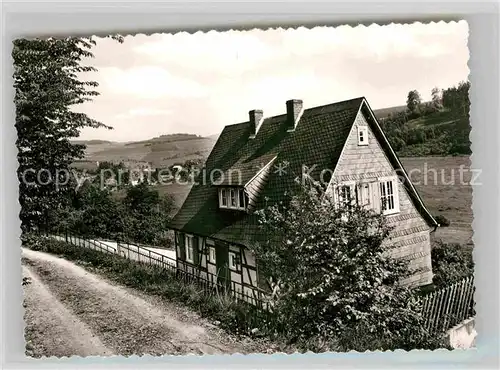 AK / Ansichtskarte Oberkirchen Sauerland Erholungsheim Haus Hardt Kat. Schmallenberg