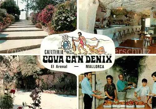 AK / Ansichtskarte El Arenal Mallorca Cafeteria Couva Ca n Denix Kat. S Arenal