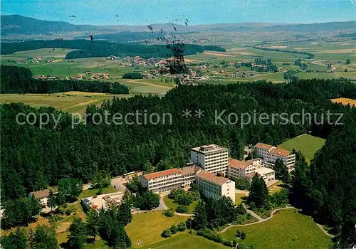 AK / Ansichtskarte Windischbergerdorf Fliegeraufnahme Bayerwaldsanatorium Kat. Cham