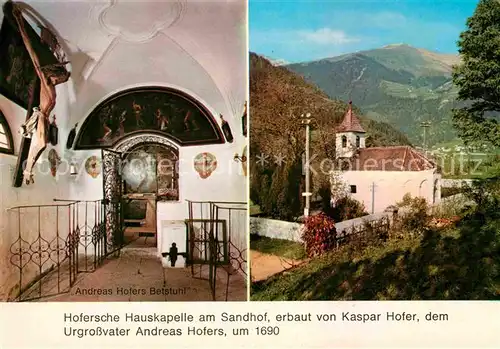 AK / Ansichtskarte St Leonhard Passeier Andreas Hofers Geburtshaus  Kat. St Leonhard in Passeier Suedtirol