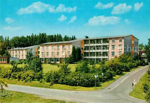 AK / Ansichtskarte Bad Steben Sanatorium Frankenwarte Kat. Bad Steben