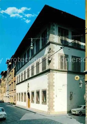 AK / Ansichtskarte Firenze Toscana Buonarroti Haus Fassade Kat. Firenze
