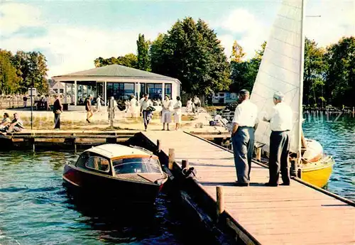 AK / Ansichtskarte Steinhude Meer Strandbad Gaststaette