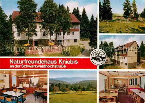 AK / Ansichtskarte Baiersbronn Schwarzwald Naturfreundehaus Kniebis Kat. Baiersbronn