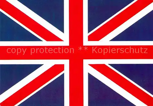 AK / Ansichtskarte Fahnen England Grossbritannien Kat. Heraldik
