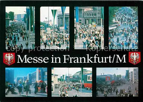 AK / Ansichtskarte Ausstellung Messe Frankfurt am Main  Kat. Expositions