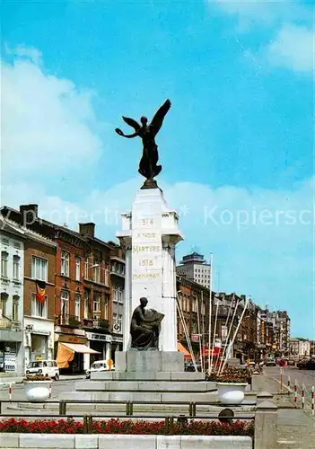 AK / Ansichtskarte Charleroi Hainaut Wallonie Monument aux Morts Avenue de Waterloo Kat. 
