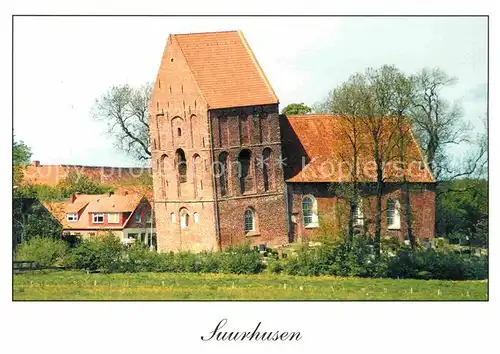 AK / Ansichtskarte Saarhausen Kirche mit dem schiefsten Turm der Welt Kat. Taben Rodt