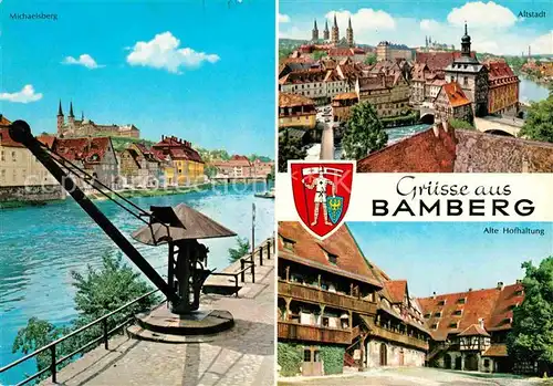 AK / Ansichtskarte Bamberg Michaelsberg Altstadt Alte Hofhaltung Kat. Bamberg