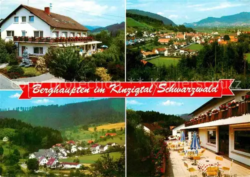 AK / Ansichtskarte Berghaupten Panorama Kinzigtal Pension Gaststaette Schwarzwald Kat. Berghaupten