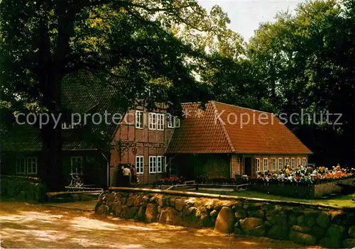 AK / Ansichtskarte Wilsede Lueneburger Heide Gasthof Zum Heidemuseum Naturschutzgebiet Kat. Bispingen