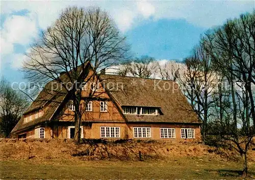 AK / Ansichtskarte Wilsede Lueneburger Heide Landrat Ecker Haus Naturschutzgebiet Kat. Bispingen