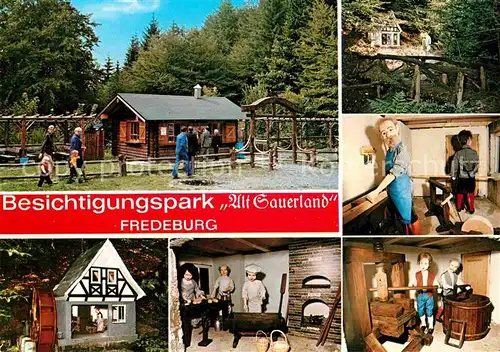 AK / Ansichtskarte Fredeburg Schmallenberg Kneippkurort Besichtigungspark Alt Sauerland Rastplatz Buchhagen