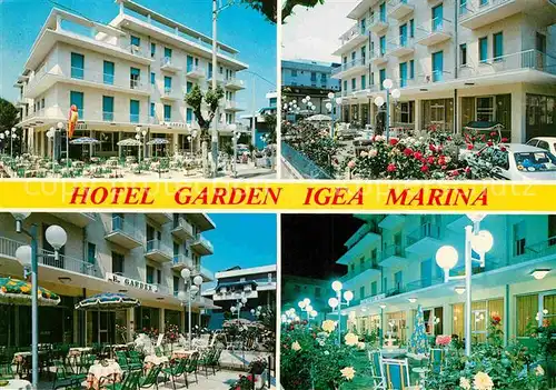 AK / Ansichtskarte Igea Marina Hotel Garden Restaurant Cafe Kat. Bellaria Igea Marina
