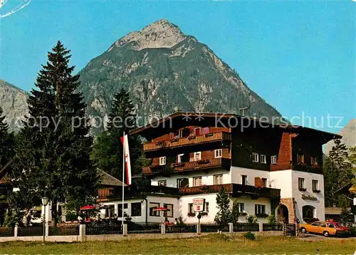 AK / Ansichtskarte Pertisau Achensee Hotel Pension Haus Enzian Alpen Kat. Eben am Achensee