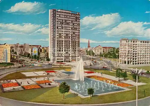 AK / Ansichtskarte Berlin Ernst Reuter Platz Wasserspiele Hochhaus Kat. Berlin