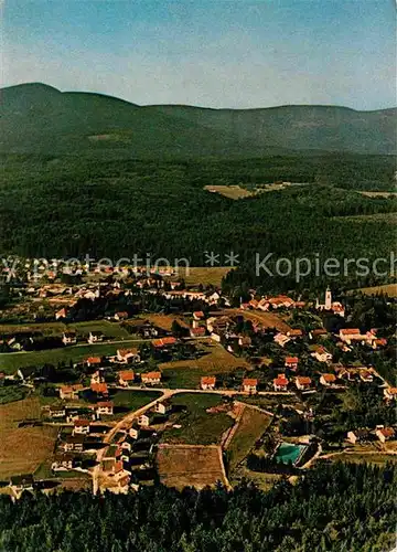 AK / Ansichtskarte Spiegelau Erholungsort Tor zum Deutschen Nationalpark Bayerischer Wald Fliegeraufnahme Kat. Spiegelau