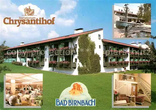 AK / Ansichtskarte Bad Birnbach Sanatorium Chrysantihof Kat. Bad Birnbach