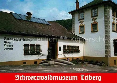 AK / Ansichtskarte Triberg Schwarzwald Schwarzwaldmuseum Kat. Triberg im Schwarzwald