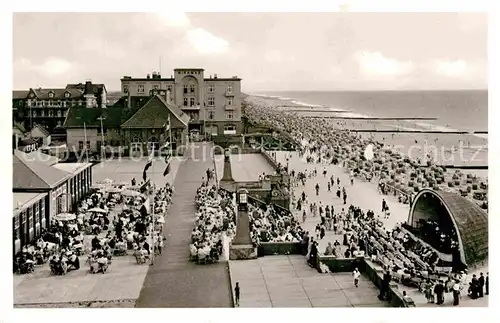 AK / Ansichtskarte Westerland Sylt Kurpromenade Nordseeheilbad Kat. Westerland