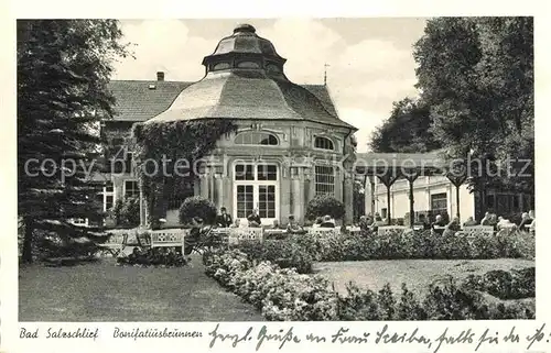 AK / Ansichtskarte Bad Salzschlirf Bonifatiusbrunnen Kat. Bad Salzschlirf