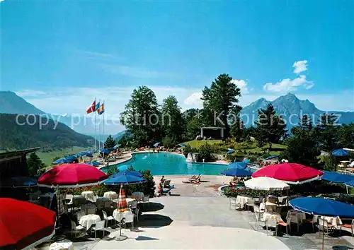 AK / Ansichtskarte Buergenstock Hotelpool Kat. Buergenstock