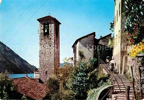 AK / Ansichtskarte Gandria TI Lago di Lugano 