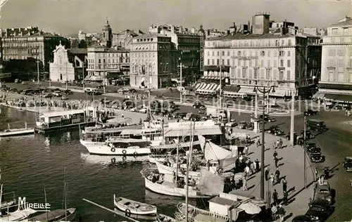 AK / Ansichtskarte Marseille Un coin du Vieux Port et le Quai des Belges Kat. Marseille