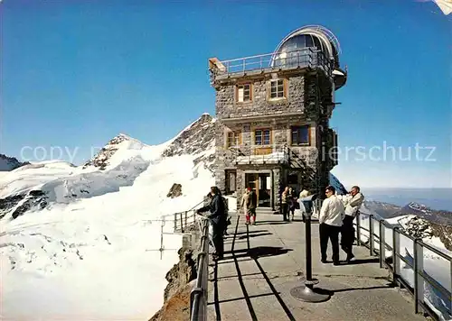 AK / Ansichtskarte Jungfraujoch Meteoroglsche Station auf der Sphinx Kat. Jungfrau