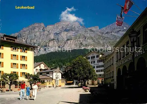 AK / Ansichtskarte Leukerbad Ortsmotiv Kat. Loeche les Bains