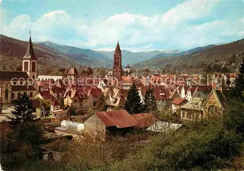 AK / Ansichtskarte Munster Haut Rhin Elsass Le Ville et le Massif Vosgien du Hohneck Kat. Munster