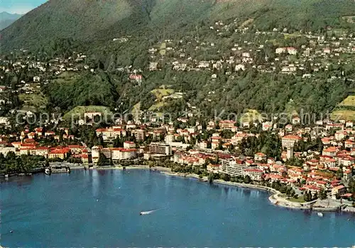 AK / Ansichtskarte Locarno Lago Maggiore Fliegeraufnahme